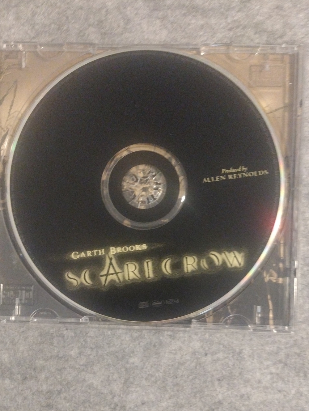 Scarecrow Music CD - Black Disc